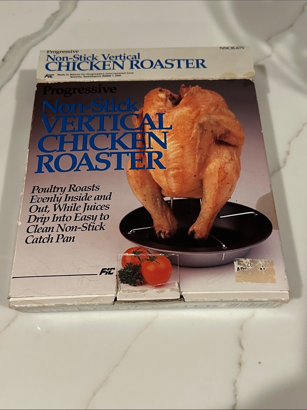 Progressive Non-Stick Vertical Chicken Roaster - Black